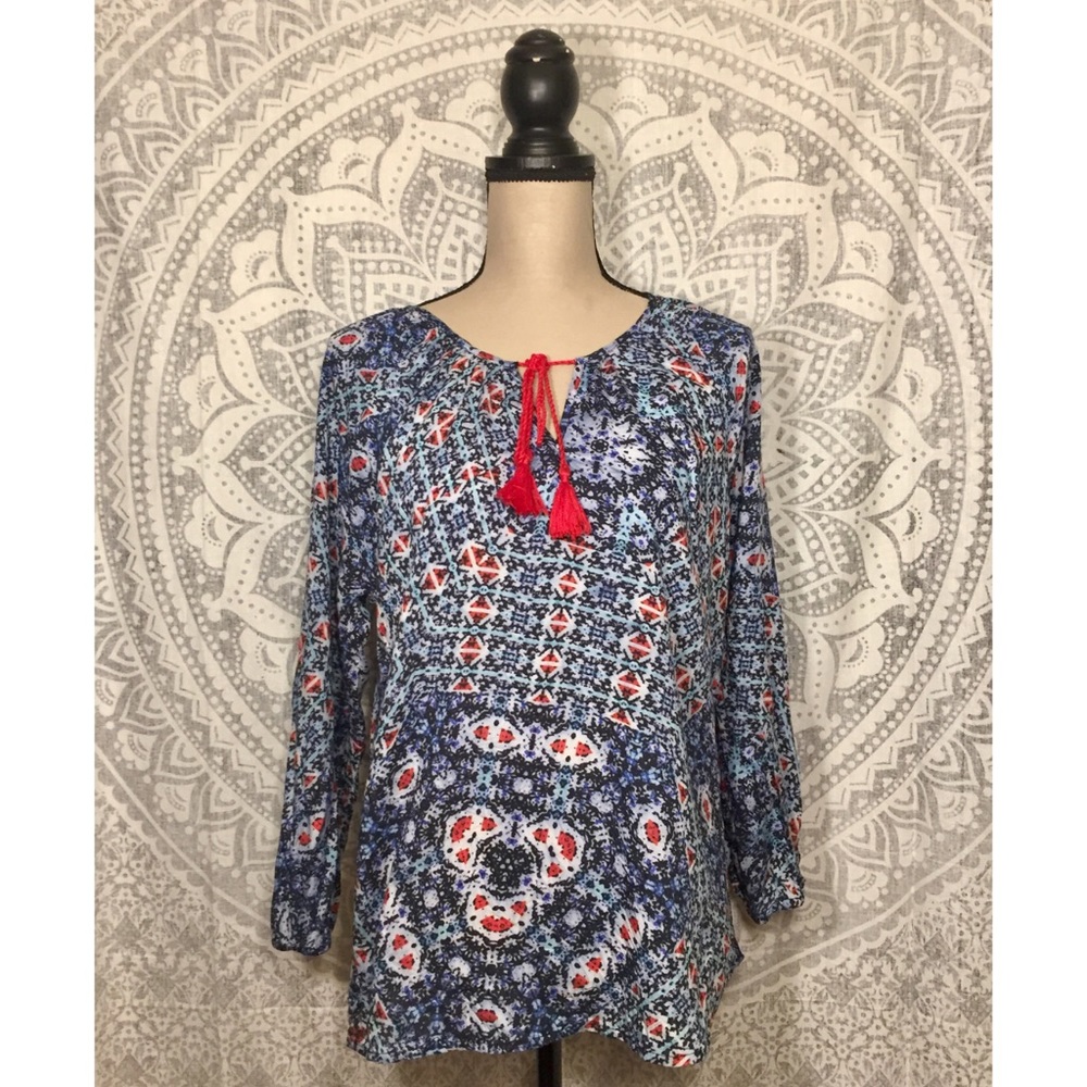 LOVE SAM Boho Peasant Blouse